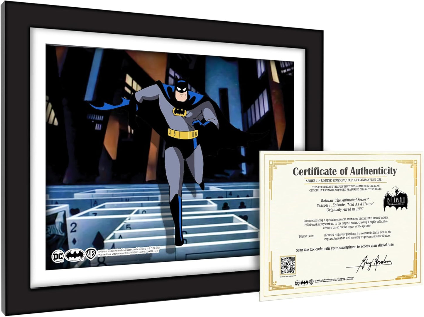 Pop Artist Animation Cel Wall Frame Collectibles - Batman Season 2, Episode ""Harley's Holiday"", BM032