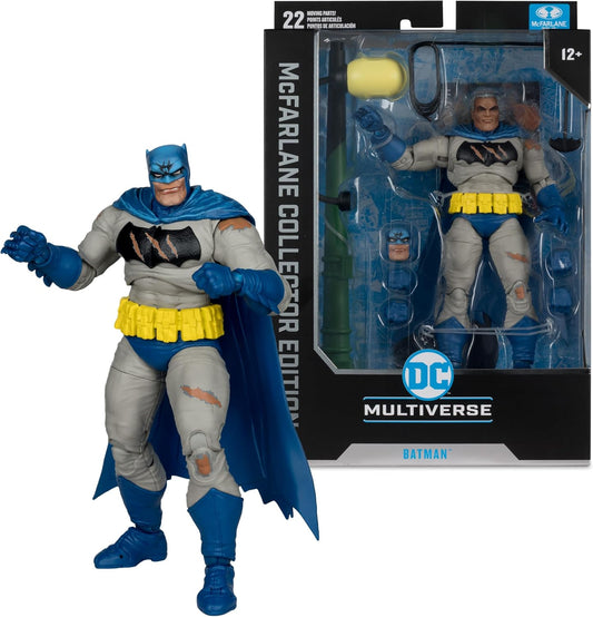 DC Multiverse Batman Battle Damage Blue (The Dark Knight Returns) 7in Figure McFarlane Collector Edition #21