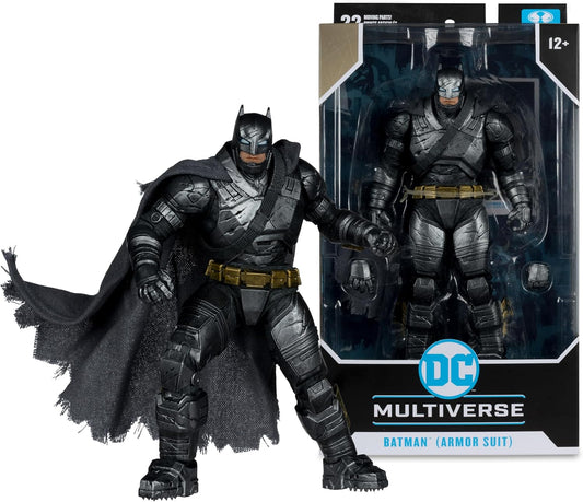 DC Multiverse Batman Armored Suit (Batman V Superman: Dawn of Justice) 7in Action Figure McFarlane Toys