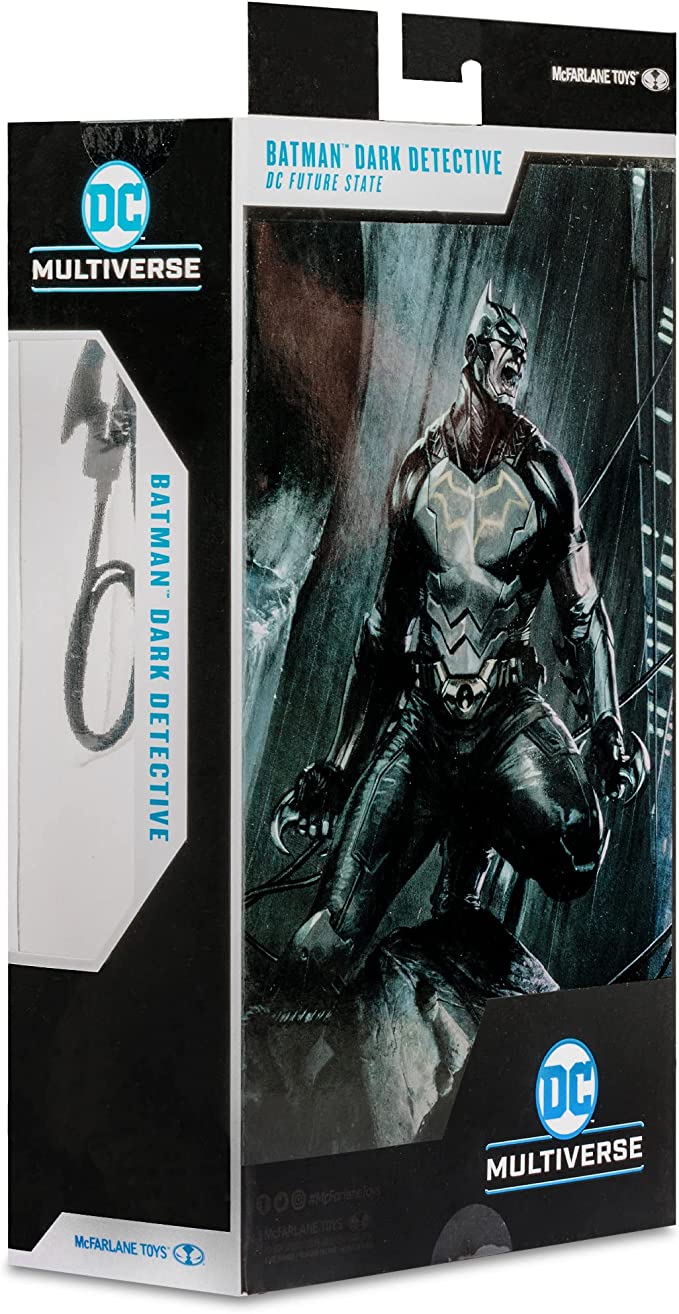 DC Multiverse Comic 7 Inch Action Figure Batman - Batman Dark Detective (Gold Label)