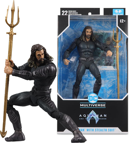 McFarlane Toys - DC Multiverse Aquaman with Stealth Suit (Aquaman and The Lost Kingdom) 7" Action Figure