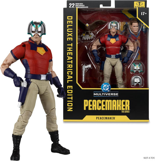 DC Multiverse Peacemaker (Peacemaker The Series) 7in Action Figure (Deluxe Theatrical Edition) McFarlane Toys