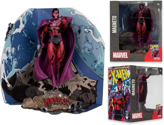 McFarlane Toys - Marvel Magneto 1:10th Scale Collectible with Scene (X-Men #1)