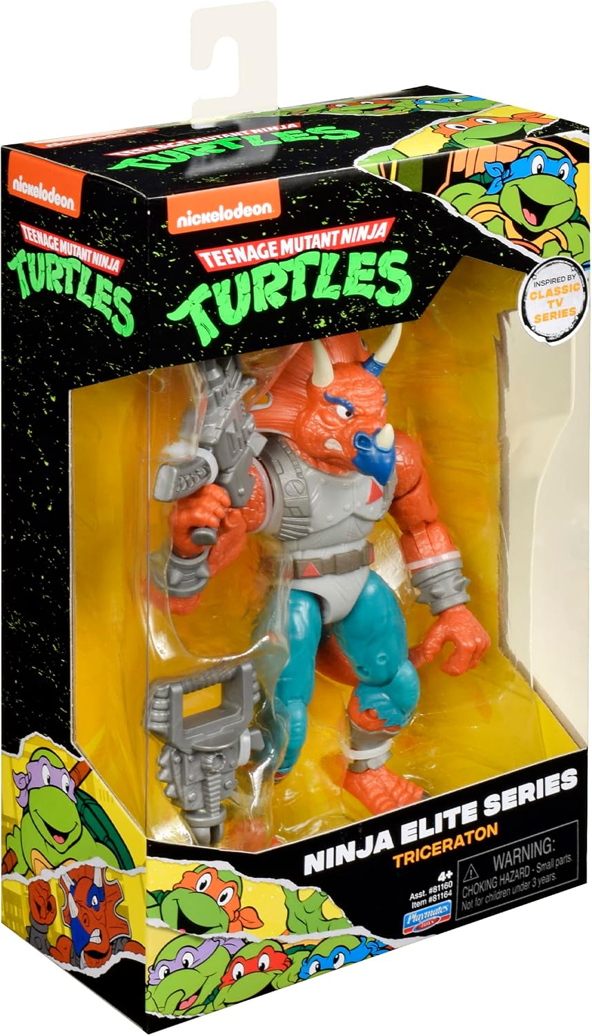 Teenage Mutant Ninja Turtles: Ninja Elite 6" Triceraton Figure by Playmates Toys