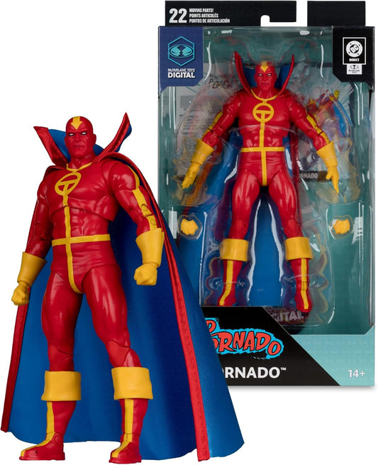 McFarlane DC Direct Red Tornado (DC: The Bronze Age) 7in Action Figure Toys Digital Collectible