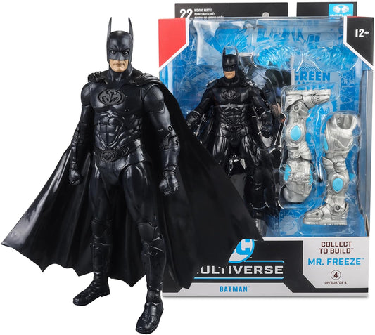 Click to see full view  Ask Rufus  What is its height?   Does it come with accessories?   Is this figure articulated?   Ask something else DC Multiverse Batman (Batman & Robin) 7in Build-A Figure McFarlane Toys