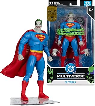DC Multiverse - 7in Superman #9 Action Figure (Jokerized) Gold Label - McFarlane Toys