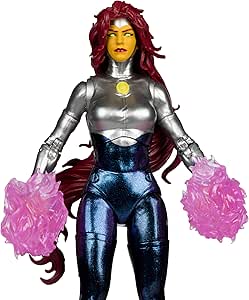 DC Direct Blackfire (The New Teen Titans) 7in Action Figure with McFarlane Toys Digital Collectible