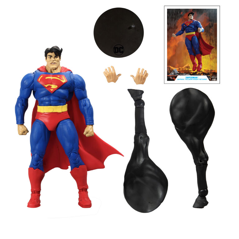 DC Multiverse: DC Comics Dark Knight Returns - Superman Figure with Build-A Batman Horse piece