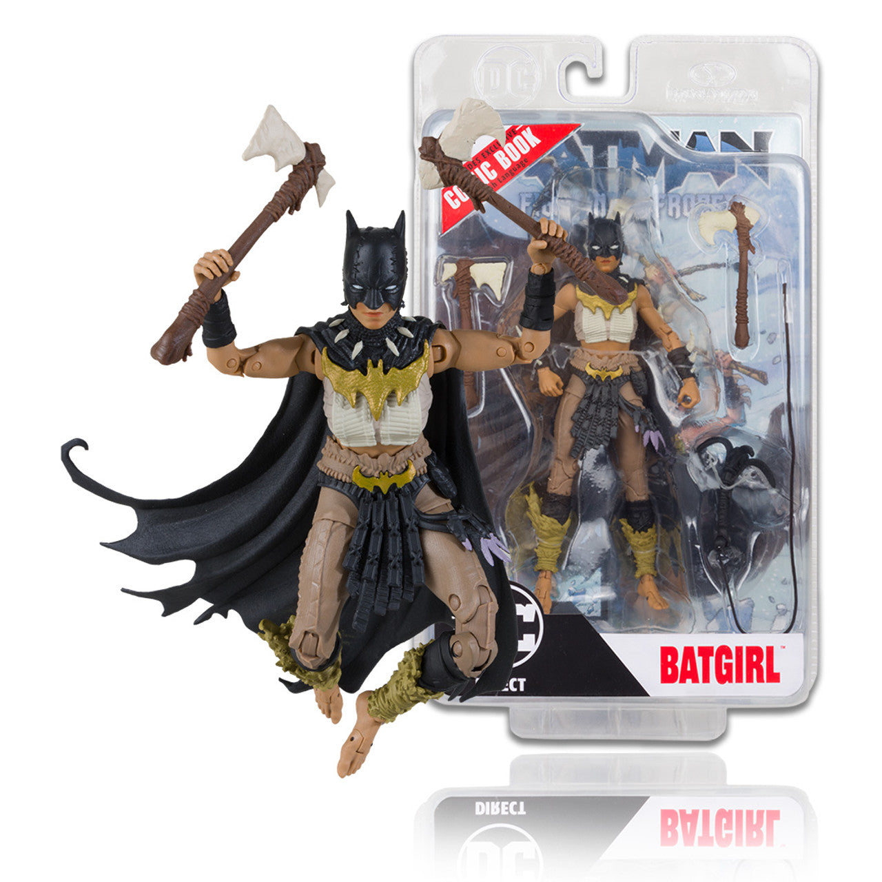 DC Page Punchers Wave 4 Bundle 7" Figure w/Comics Set-