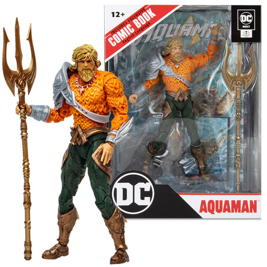 Aquaman w/Comic (DC Page Punchers) 7" Figure