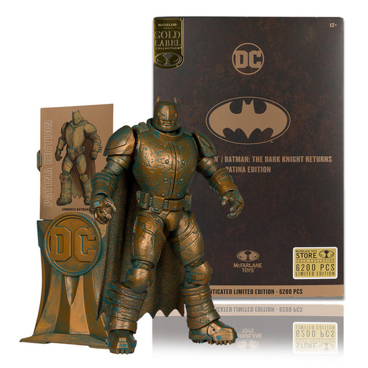 Armored Batman (The Dark Knight Returns) Gold Label Patina Edition 7" Figure