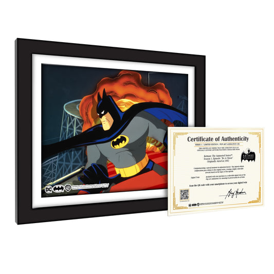 Be a Clown #1010 (Batman Animation Cel Art Scene)