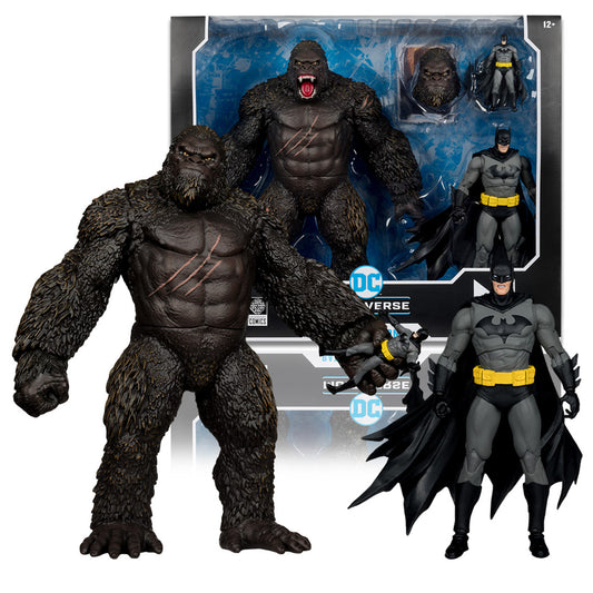 McFarlane Toys - DC Multiverse Batman vs. Kong (Justice League vs. Godzilla vs. Kong) 2pk