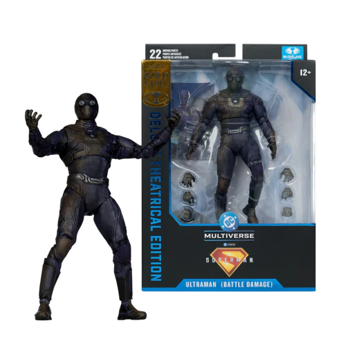 DC Multiverse Superman Movie 7 Inch Action Figure Deluxe Exclusive - Ultraman Battle Damaged Gold Label