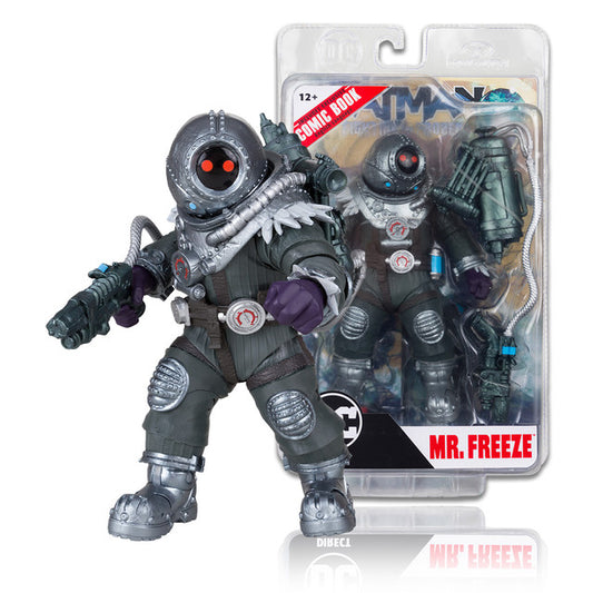 Mr. Freeze w/Batman Fighting the Frozen Comic (DC Page Punchers) 7" Figure