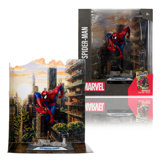 Spider-Man (Spider-Man #6) 1:10th Scale Posed Figure w/Scene