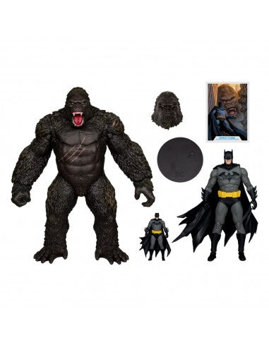 McFarlane Toys - DC Multiverse Batman vs. Kong (Justice League vs. Godzilla vs. Kong) 2pk