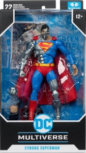 DC Multiverse Cyborg Superman  7 Inch Action Figure