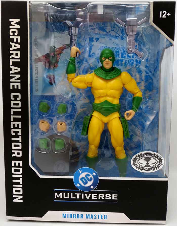DC Multiverse Collector 7 Inch Action Figure Wave 12 Exclusive - Mirror Master Platinum