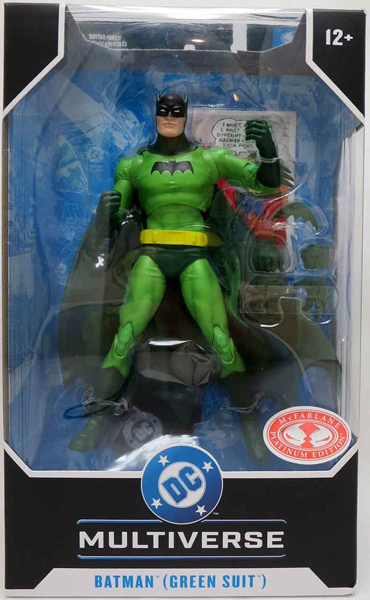 DC Multiverse Batman (Green Suit) (Detective Comics #241) Platinum 7 Inch Action Figure