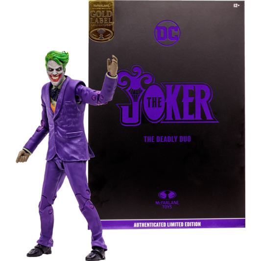 Batman & The Joker: The Deadly Duo - The Joker DC Multiverse Gold Label 7"