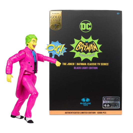 DC Multiverse The Joker (Gold Label - Black Light - Batman: Classic TV Series)