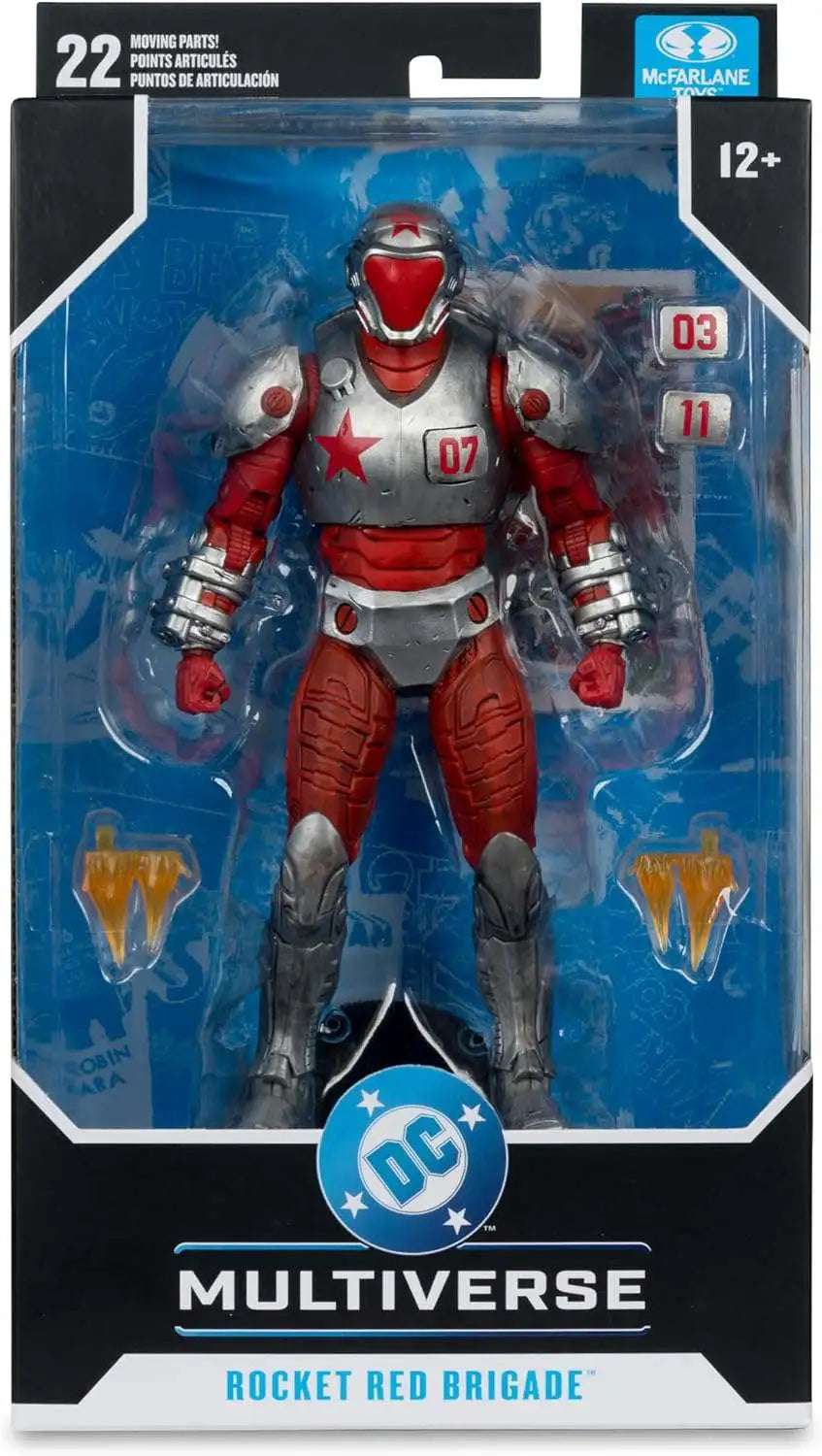 McFarlane Toys DC Multiverse Rocket Red Brigade Action Figure [Justice League: Generation Lost]