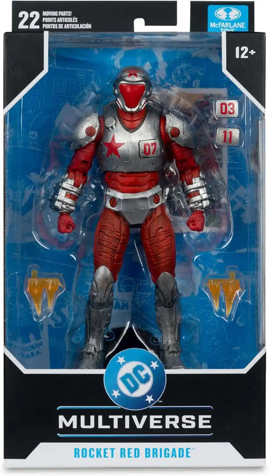 McFarlane Toys DC Multiverse Rocket Red Brigade Action Figure [Justice League: Generation Lost]