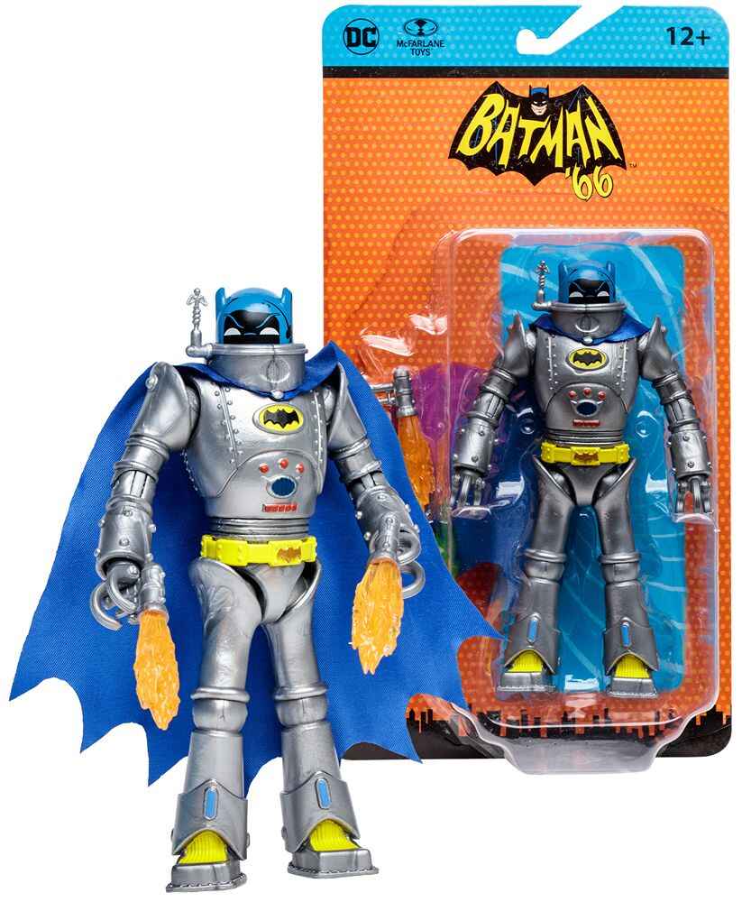 DC Retro Batman 1966 Robot Batman Batman '66 Comic 6-Inch  Figure