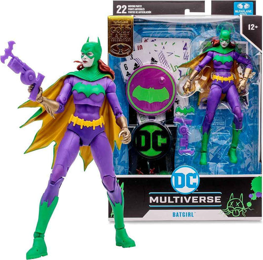 DC Multiverse Batman Three Jokers Batgirl (Jokerized) (Gold Label) 7 Inch