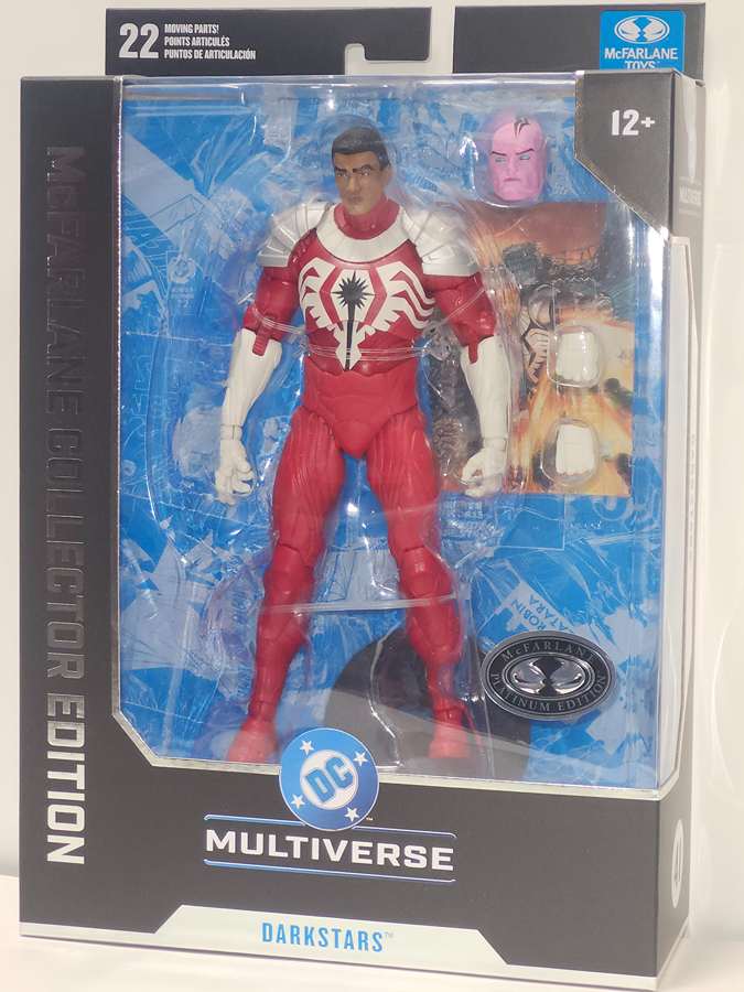 DC Multiverse Collector Edition Darkstars (Darkstars Rising) Platinum 7 Inch Action Figure