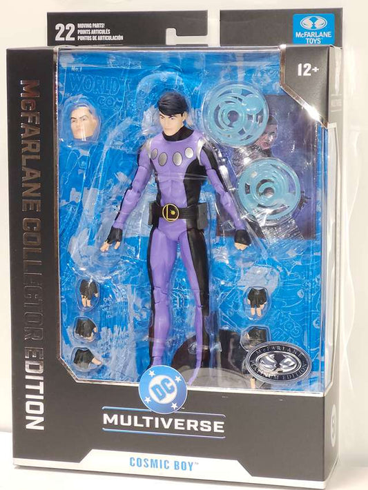 DC Multiverse Collector Edition Wave 13 Cosmic Boy (Final Crisis) Platinum 7 Inch Action Figure