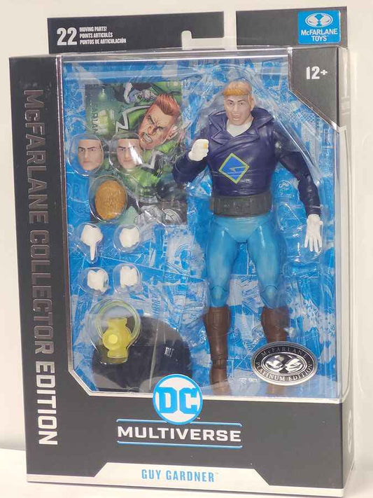 Wave 9 Guy Gardner (Green Lantern Corps) Platinum 7 Inch Action Figure