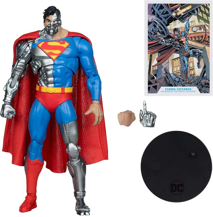DC Multiverse Cyborg Superman  7 Inch Action Figure