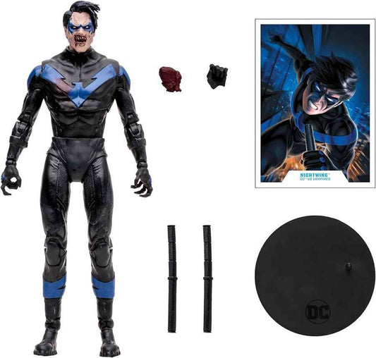 DC Multiverse Nightwing (DC vs Vampires) Gold Label 7 Inch Action Figure