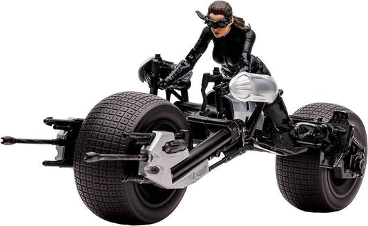 DC Multiverse The Dark Knight Rises Catwoman & Batpod Gold Label 7 Inch Action Figure