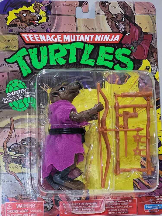 Teenage Mutant Ninja Turtles: 4” Original Classic Splinter Basic Figure by Playmates Toys