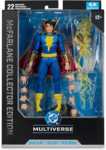 DC MCFARLANE COLLECTOR EDITION 7IN WV14 - #55 FREDDY FREE MAN (CAPTAIN MARVEL JR.)(DC CLASSIC)