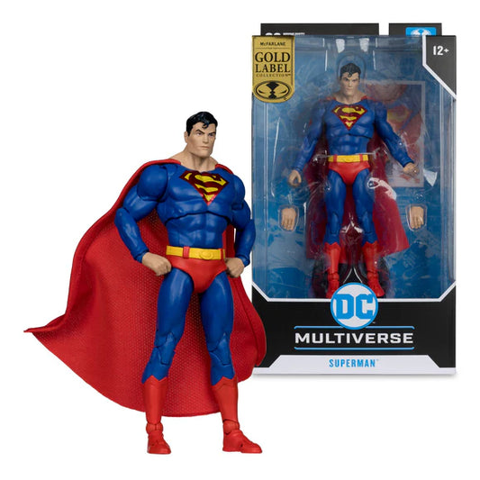 DC Multiverse Action Figure Superman (Action Comics) (Gold Label) 18cm