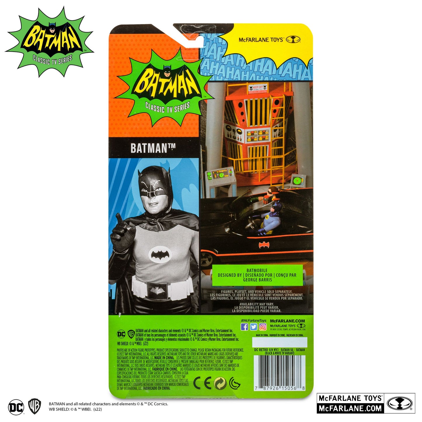 DC Retro Batman Figure 66 Batman (Black & White TV Variant)