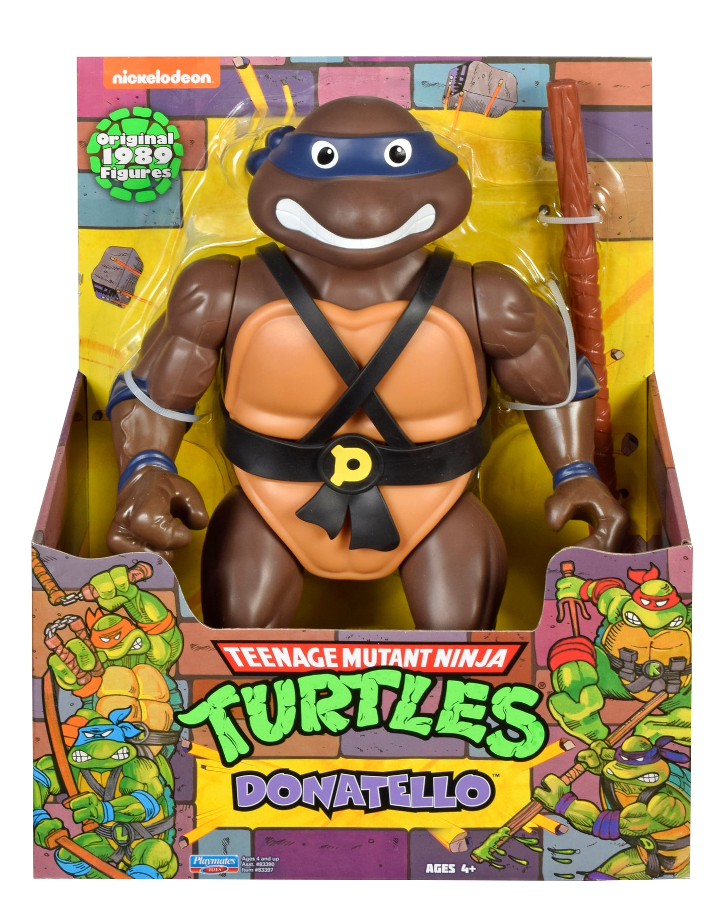 Giant 12" Classic Teenage Mutant Ninja Turtles ( 4 Pack)