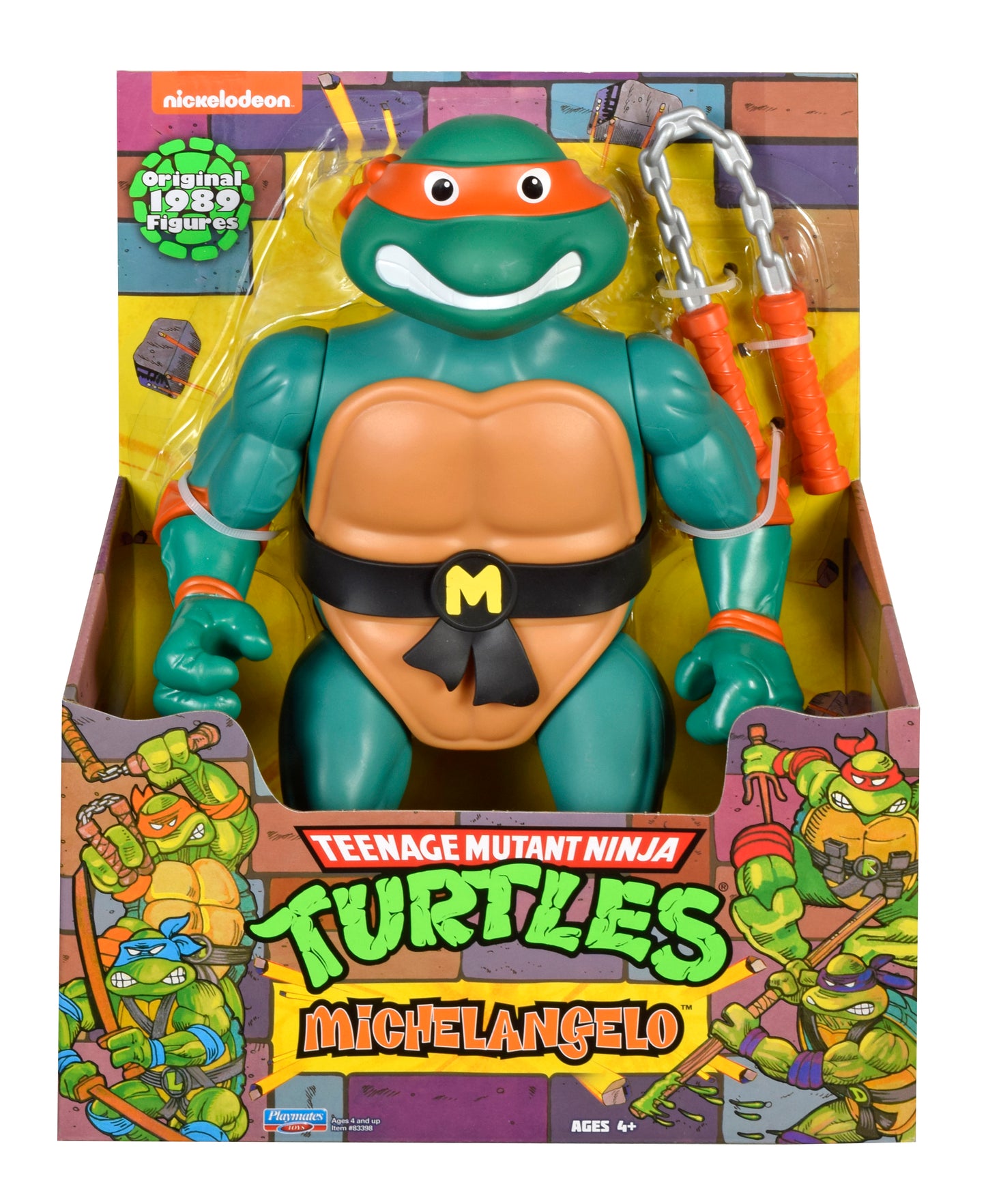 Giant 12" Classic Teenage Mutant Ninja Turtles ( 4 Pack)