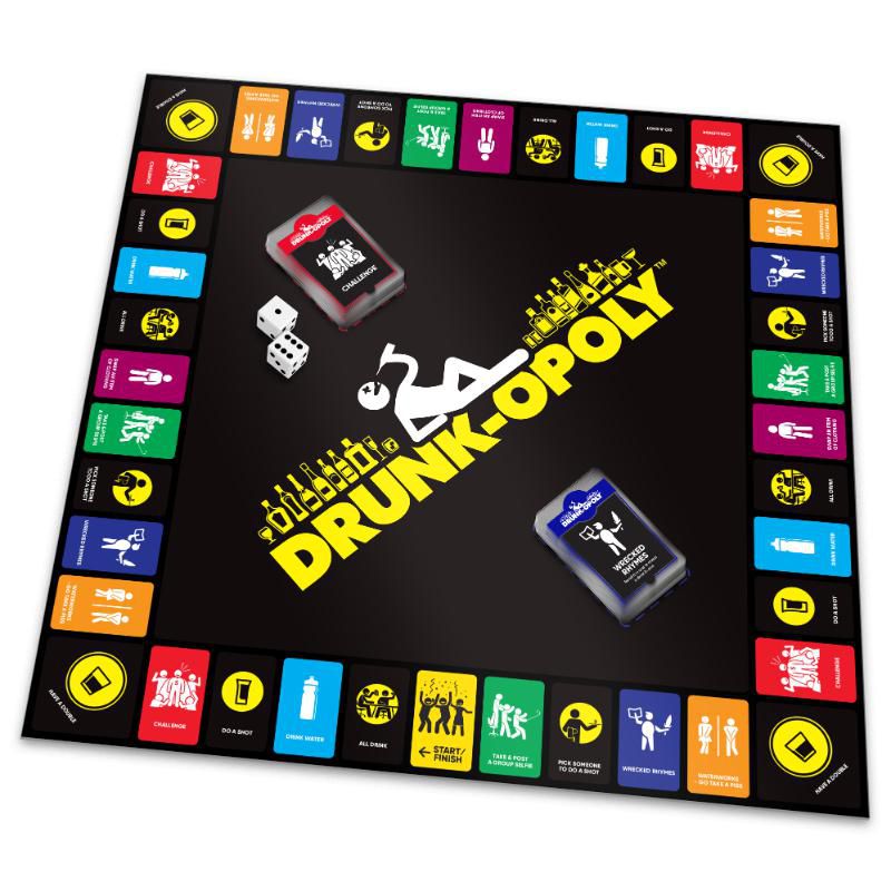 Drunk-opoly Adult Board Drinking Game