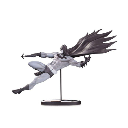 Batman Black and White 7 Inch Statue Figure - Batman by Doug Mahnke
