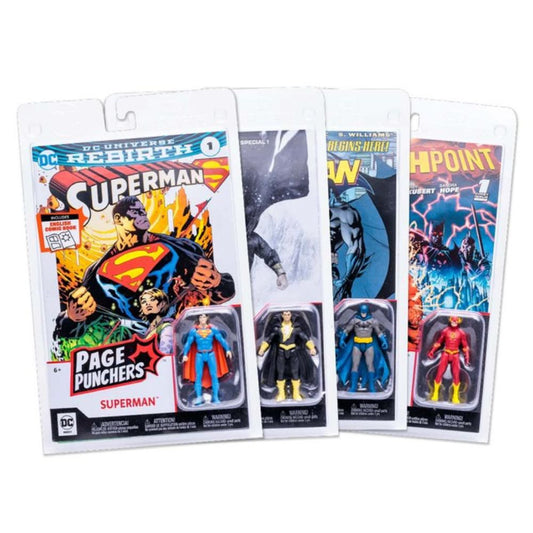 DC Page Punchers Wave 1 Bundle w/Comics 3" Figures