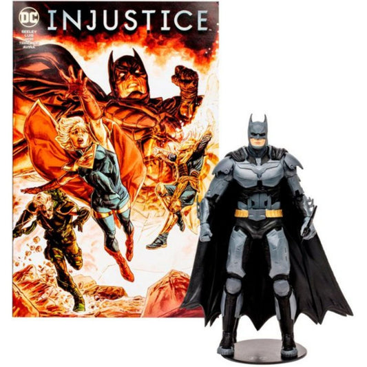 DC Batman 7" Figure with Injustice Comic