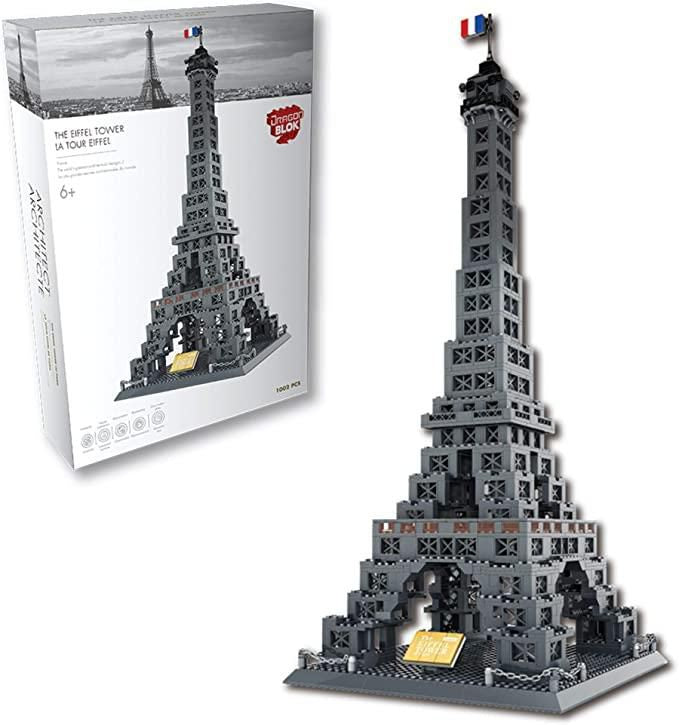 Dragon Blok - Eiffel Tower of Paris - 1002 PCE CONSTRUCTION SET