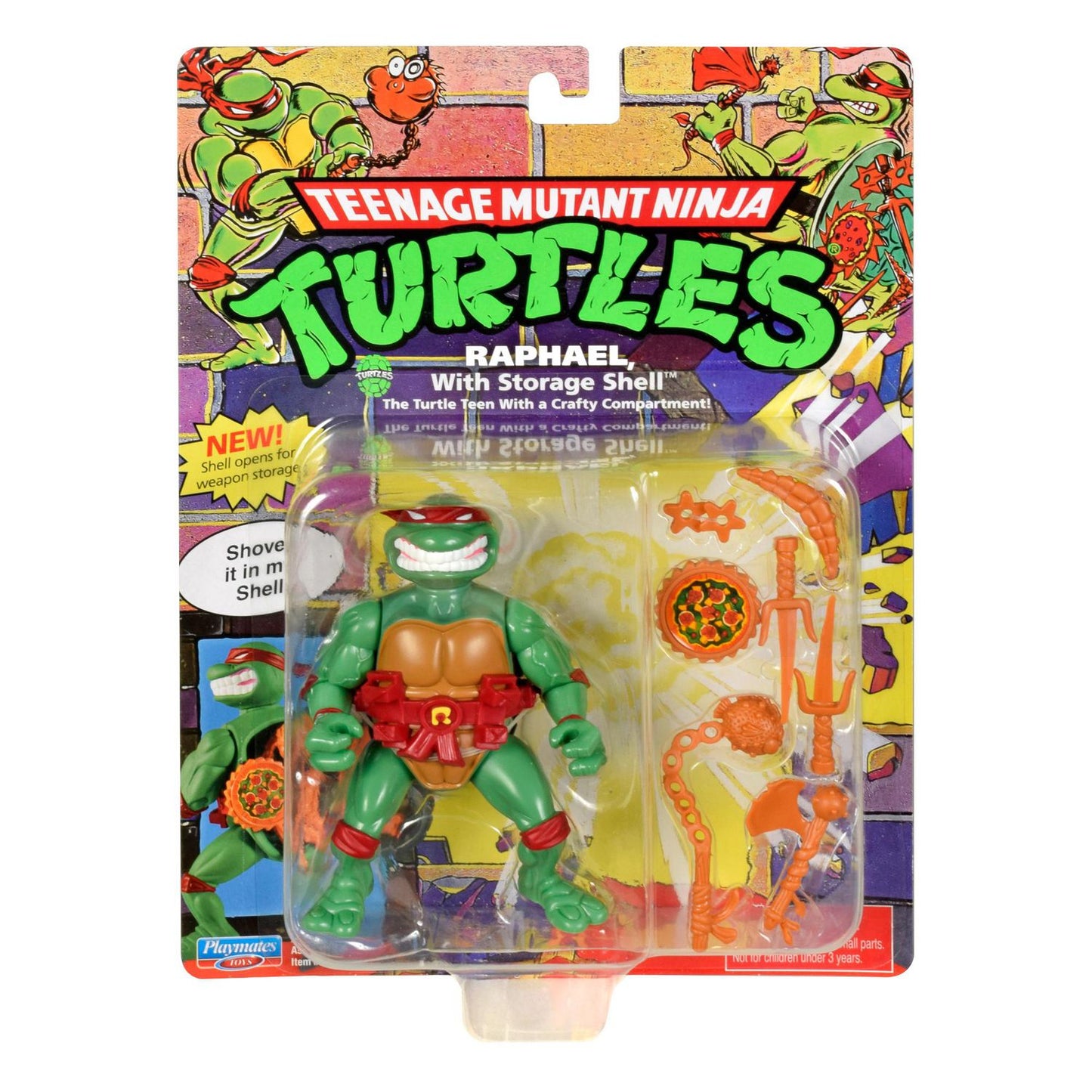 Teenage Mutant Ninja Turtles - TMNT Bundle Storage Shell 5"  4 Figure Pack