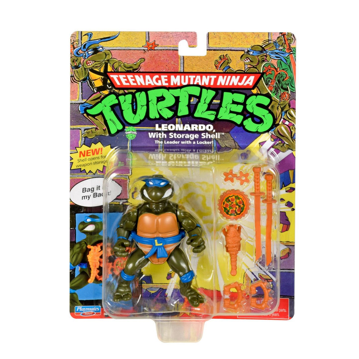 Teenage Mutant Ninja Turtles - TMNT Bundle Storage Shell 5"  4 Figure Pack